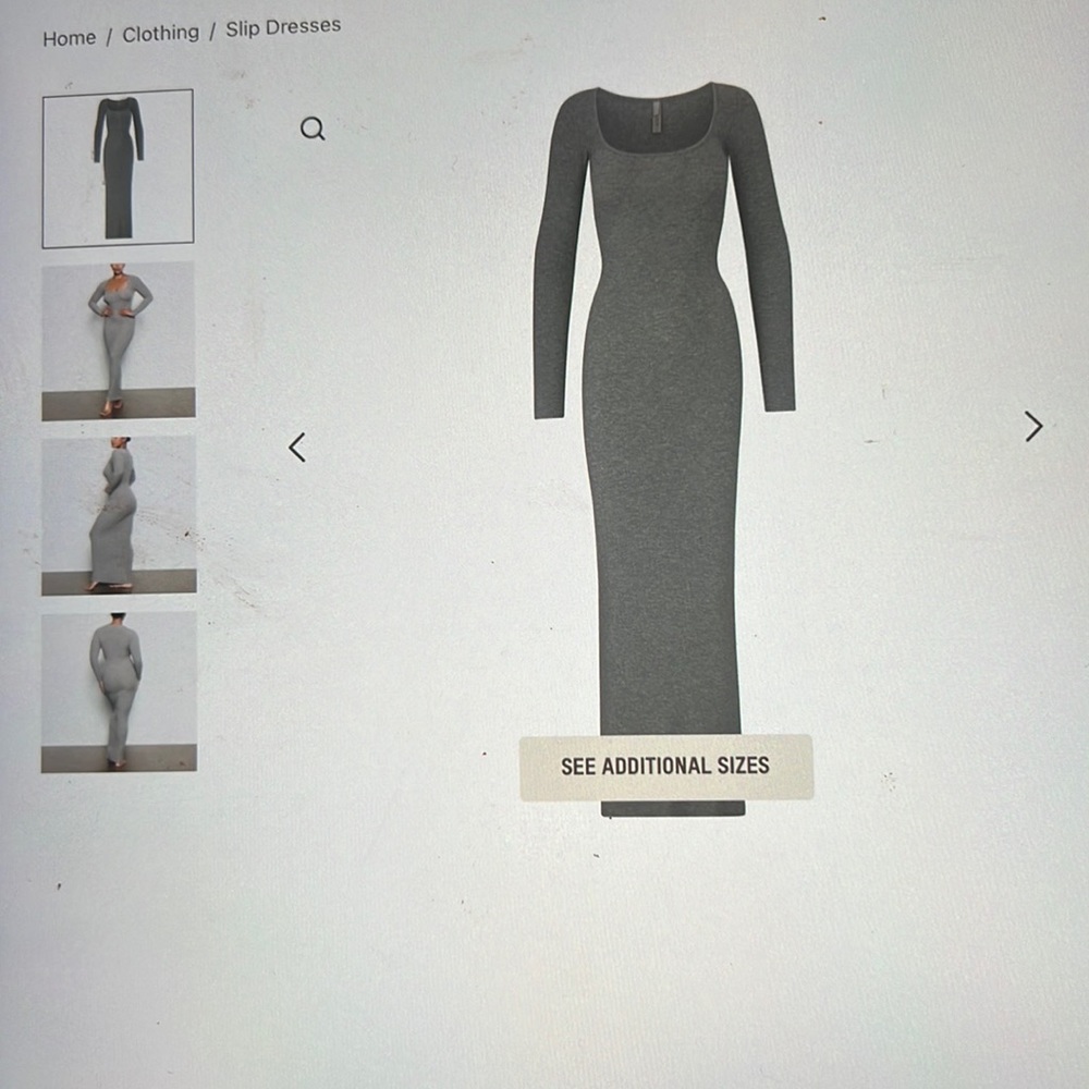 Soft lounge Long Sleeve Dress
